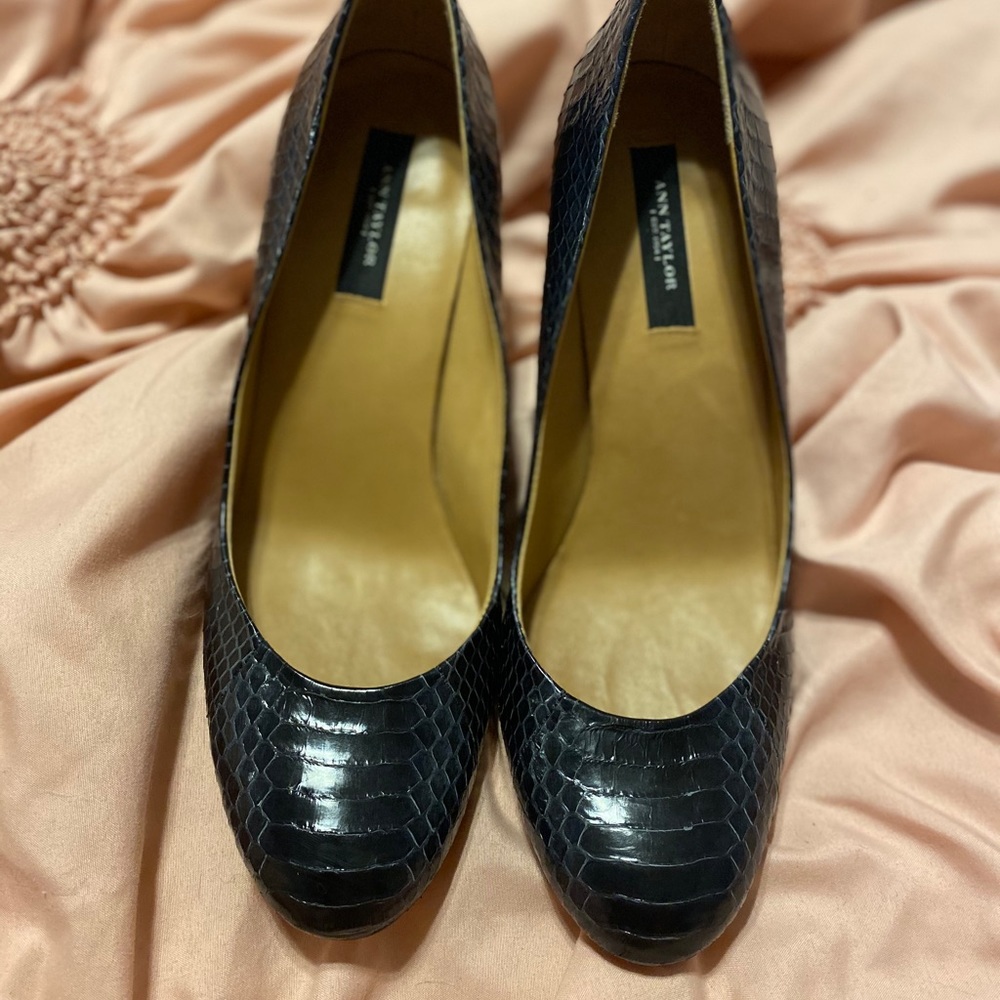 Ann Taylor navy pumps